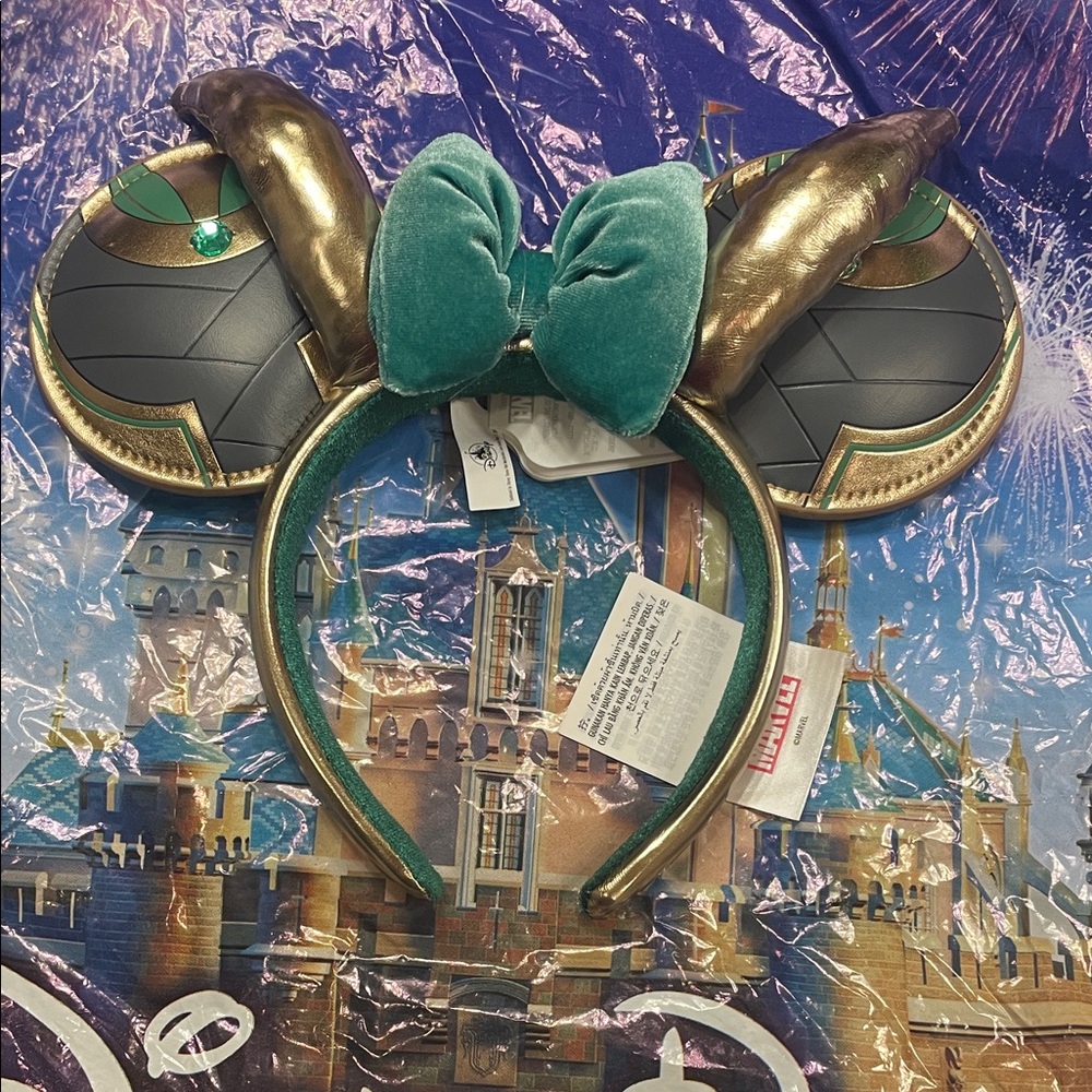 NWT Loki Mouse Ears Headband